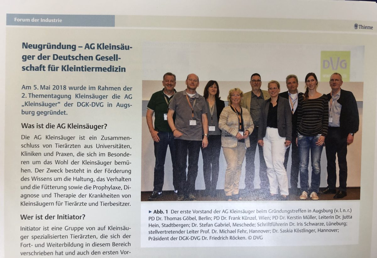 Vorstand Kleinsäuger DVG