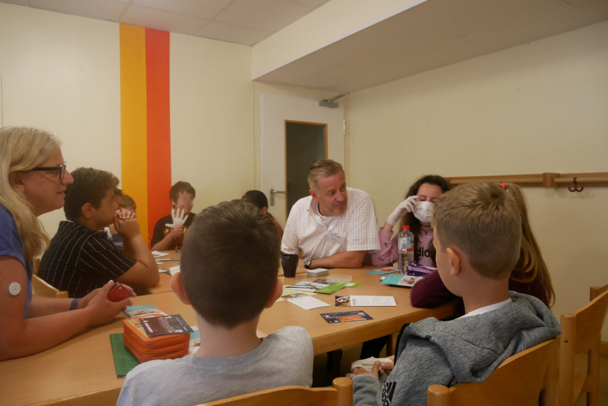 Gesprächsrunde über die Berufswahl