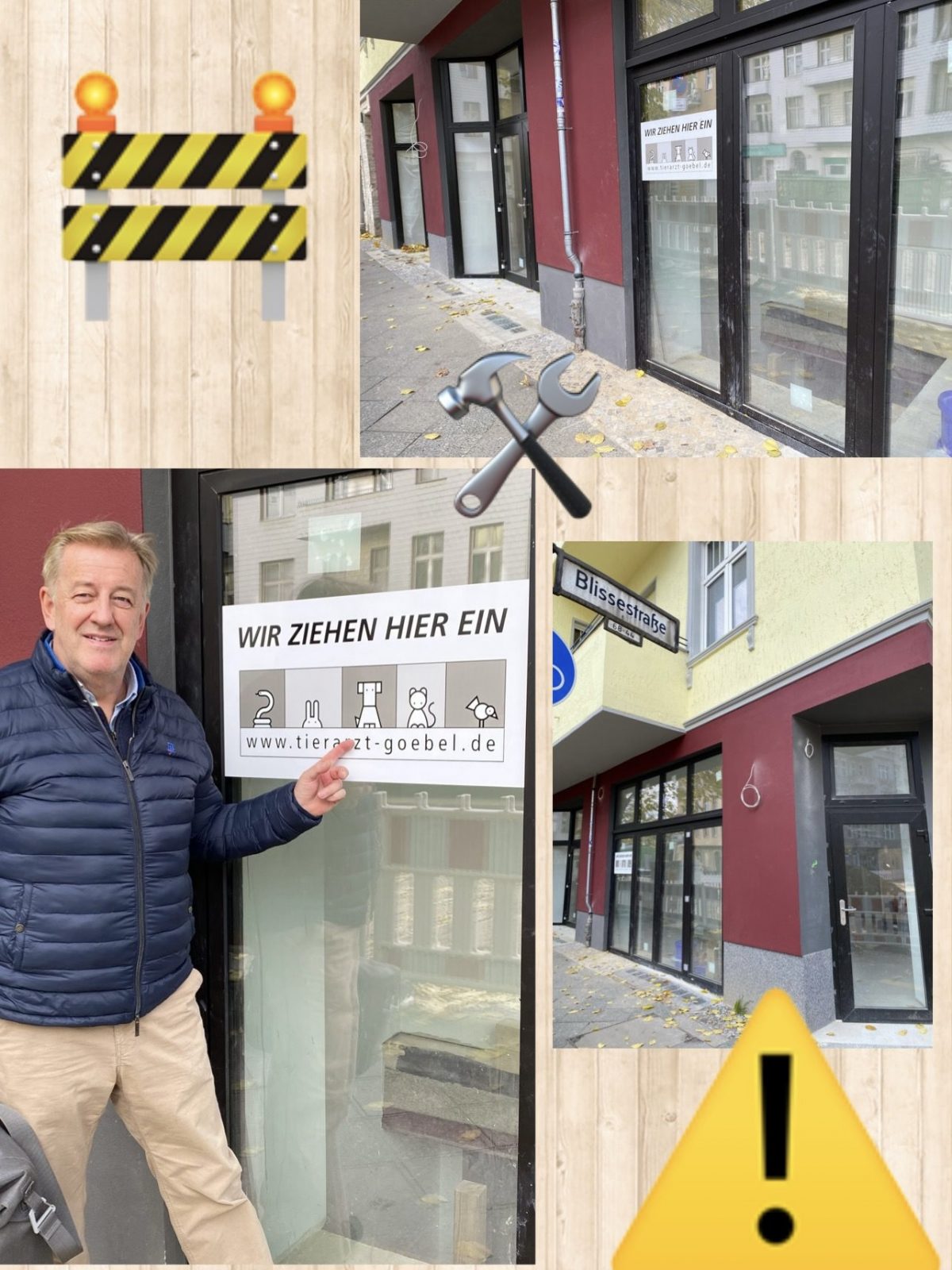 Wir erweitern uns und ziehen um.